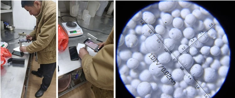 Testing the Drying Effect of Centrifugal Spray Granulation